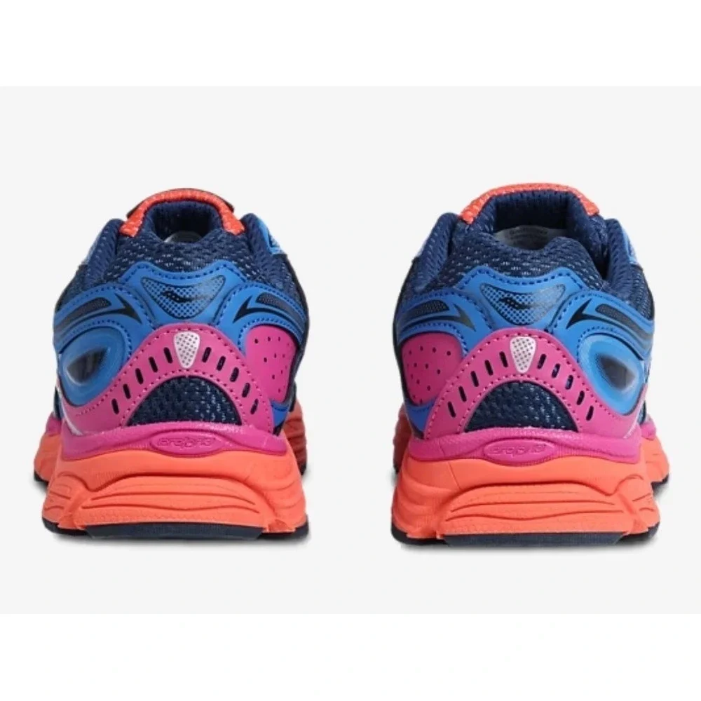 Saucony Omni 9 KDZ Navy/Blue Mesh Low Top Unisex Kids Athletic Shoes 6M